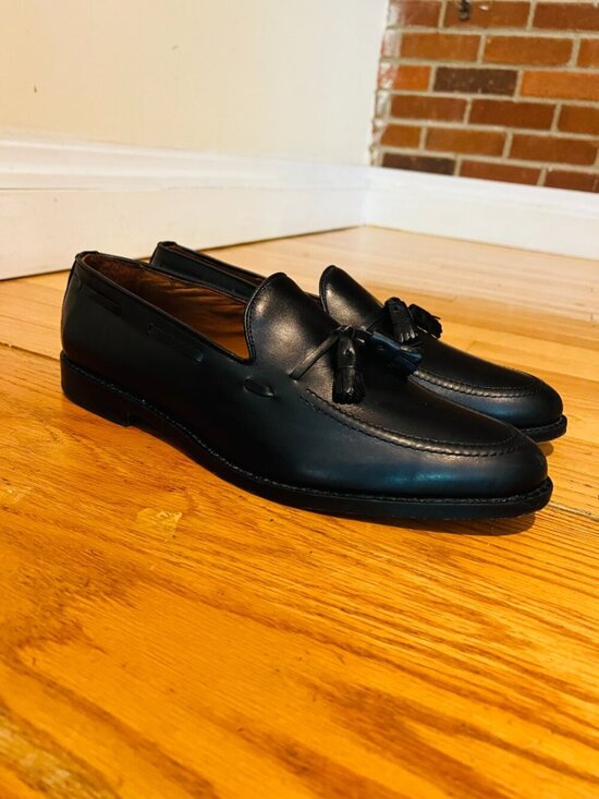 Allen Edmonds GRAYSON Loafers / Shoes Men’s 13 Black Made in USA main image 11